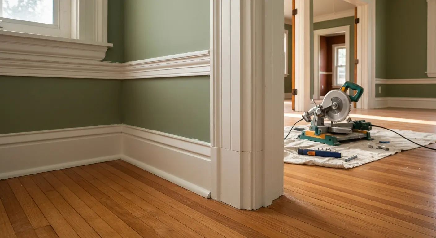Trim and molding installation