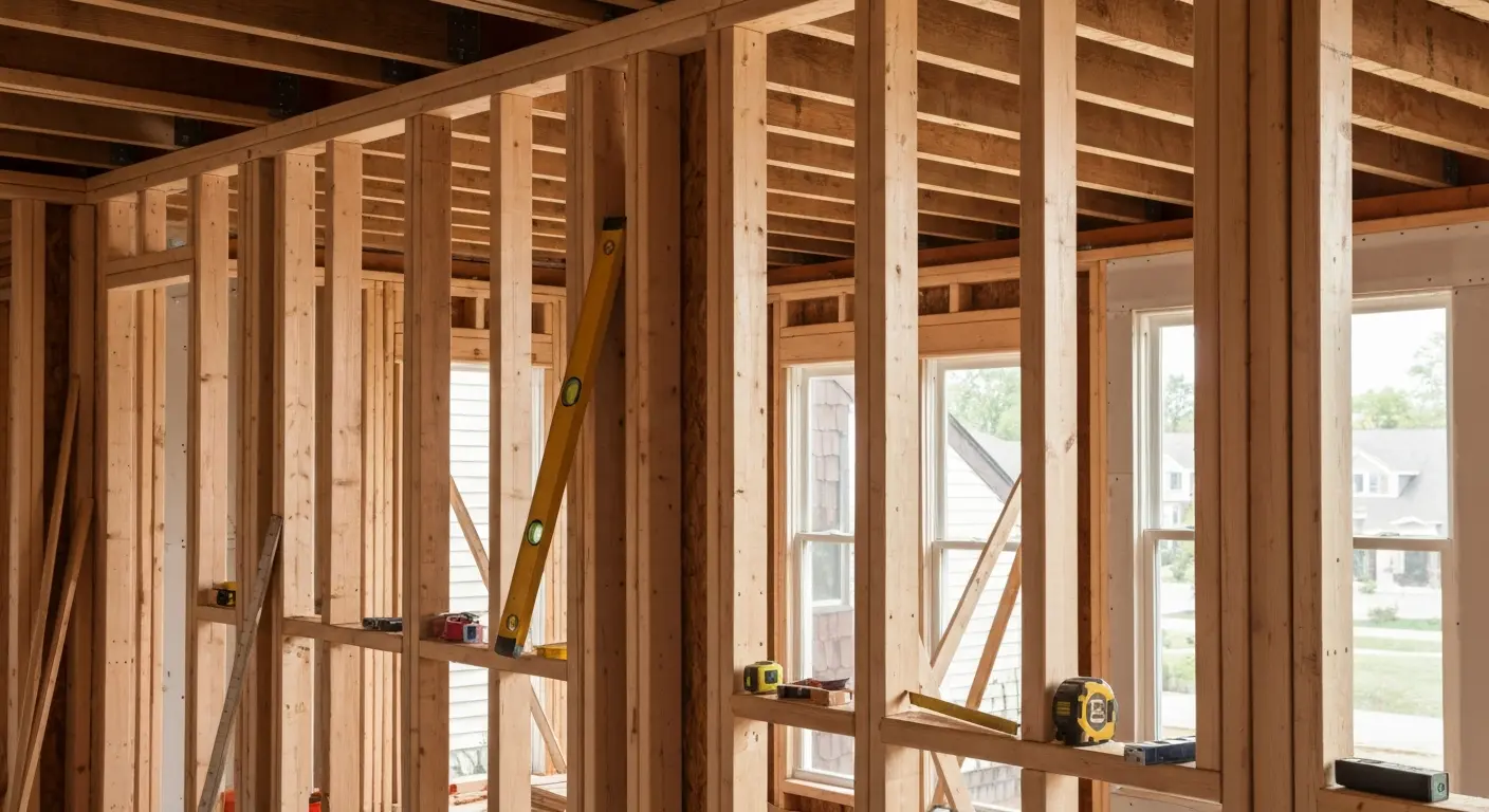 Structural framing work