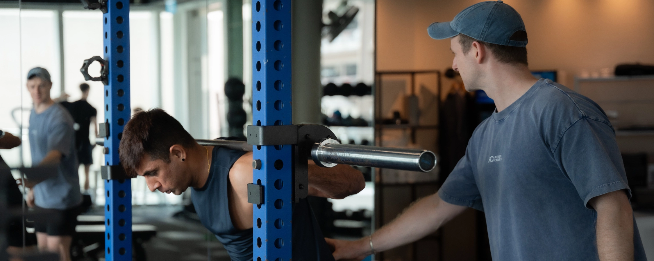 Athletic Recovery Room with Hyperice equipment
