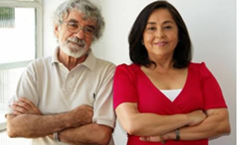 Humberto Maturana y Ximena Dávila, cofundadores de Escuela Matríztica