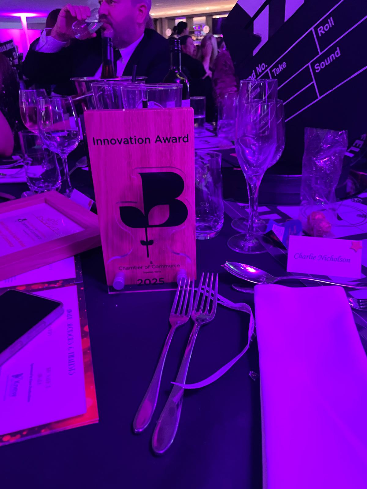 innovation award trophy