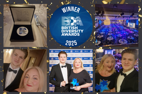 collage of images form the awards night