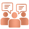 Talking icon