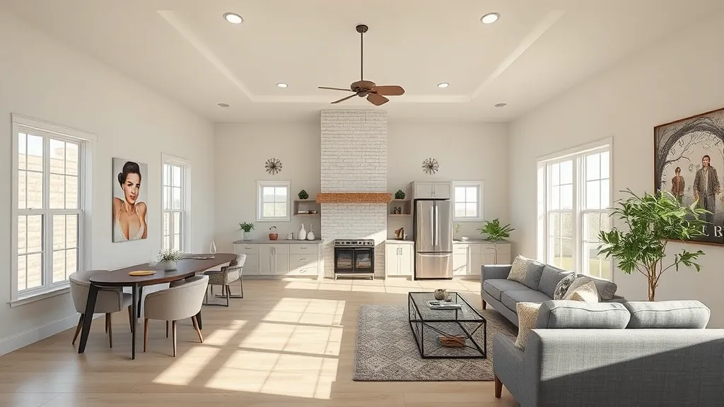 Home Remodeling in Sweetwater, TX showcasing a modern kitchen transformation with elegant finishes.