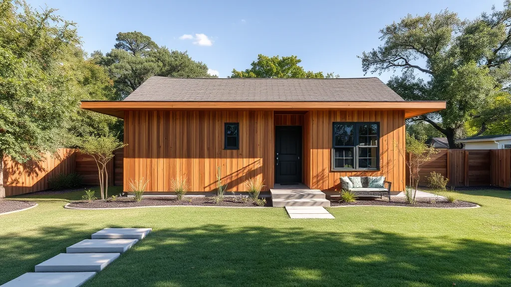 ADU construction projects in Austin TX showcasing modern designs and urban development.