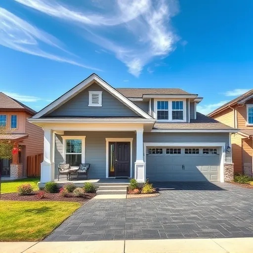 Home remodel in Sunset Valley TX featuring modern rustic design, lush landscaping, and a warm, inviting atmosphere.