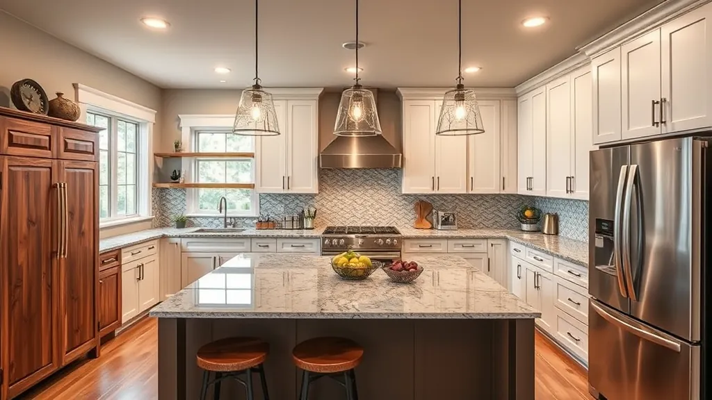 Kitchen Layout Reconfiguration projects transforming spaces in Austin, TX with modern designs and functionality.