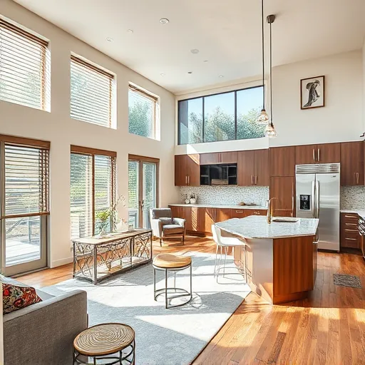 Completed home remodeling in Austin TX showcasing modern design, open spaces, and stylish finishes.