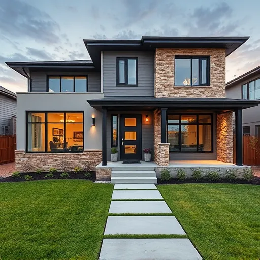 Completed home remodeling project in Austin, TX featuring modern design and elegant interior spaces.
