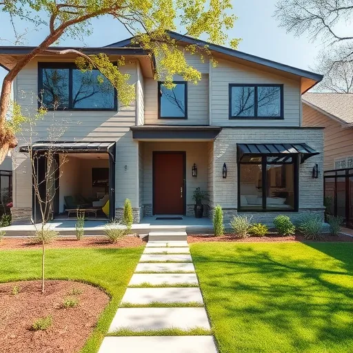 Home remodeling project in Austin, TX showcasing a modern and elegant living space without any people present.