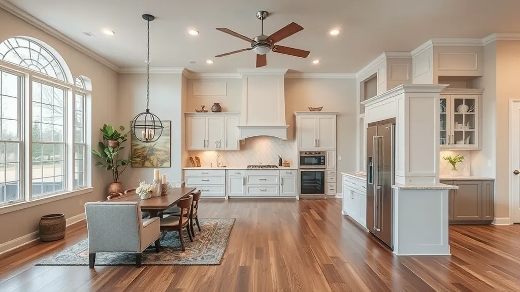 Home Remodeling in Brentwood TX showcasing kitchen renovation and modern design elements.