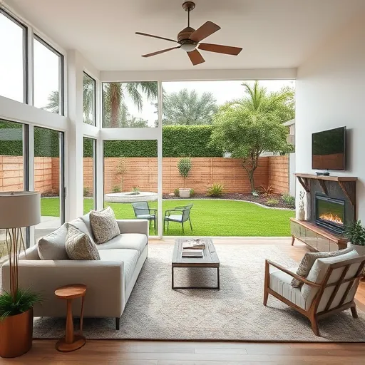 Beautifully remodeled home interior in Austin, TX showcasing modern design and elegant finishes without people.