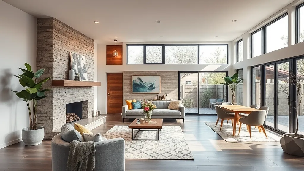 Home Remodeling in Austin, TX showcasing modern kitchen designs and renovated living spaces.