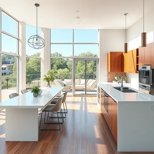 Home remodeling project in Austin, TX showcasing modern design and elegant finishes in a stylish interior.