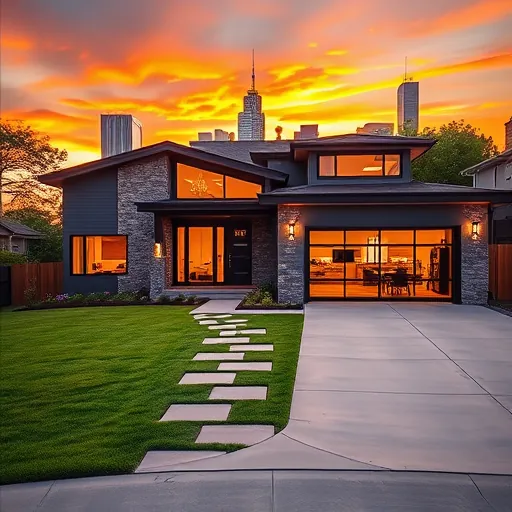 Completed home remodeling project in Austin, TX showcasing modern design, open spaces, and stylish decor.
