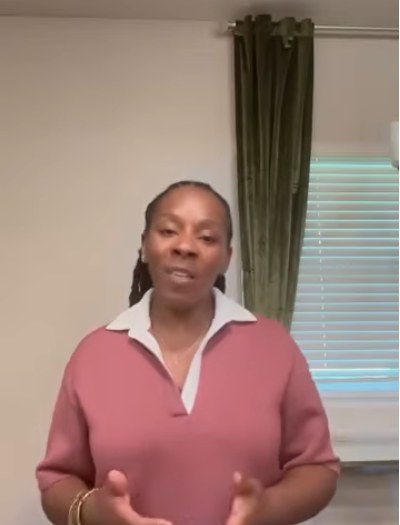 Brittany Brown sharing a video testimonial