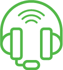 Voice AI phone call icon