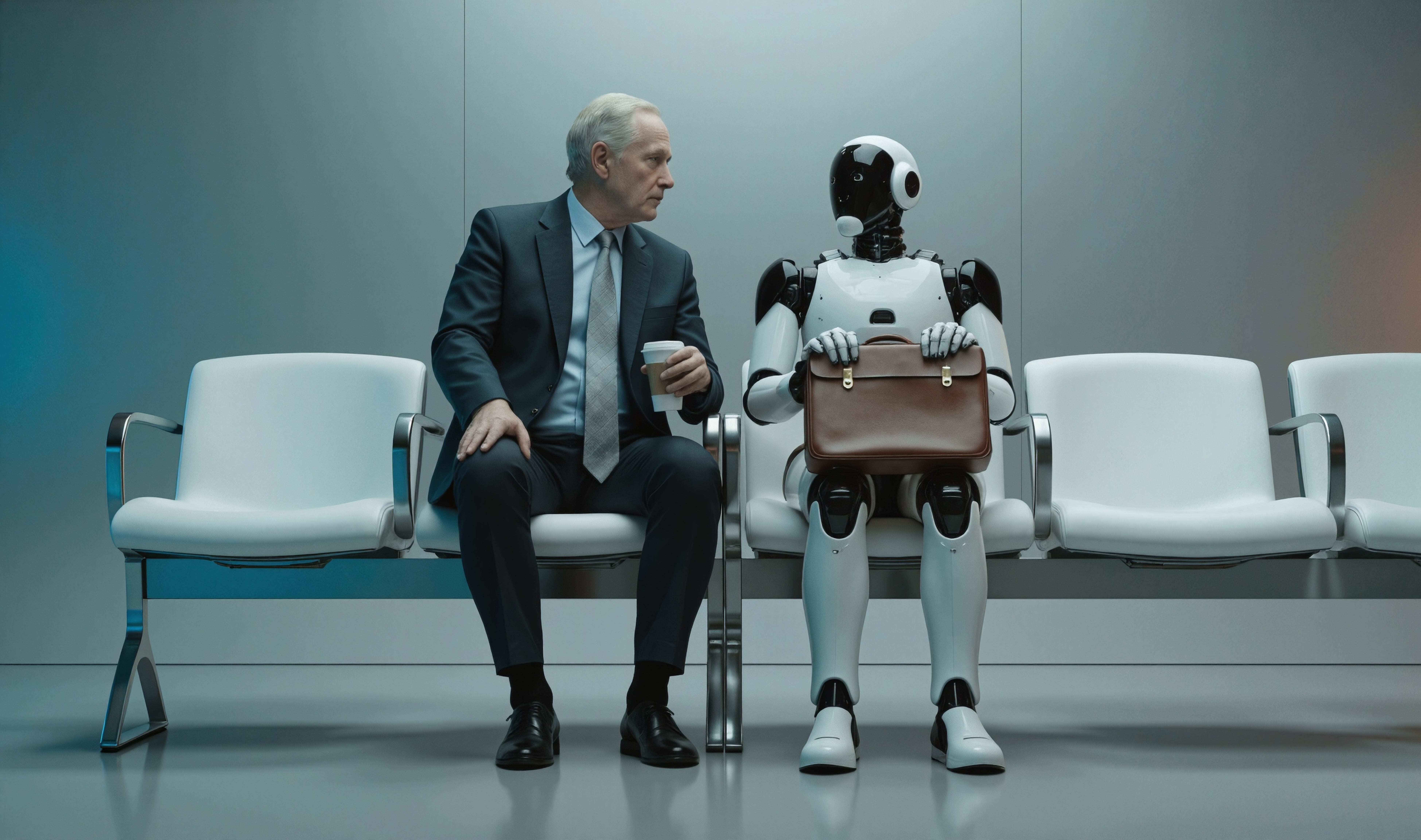 Visual anthropomorphic representation of Muraico's AI Receptionist