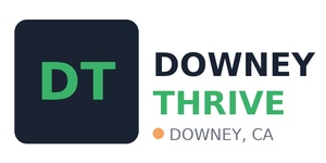 Downey Thrive dark loogo