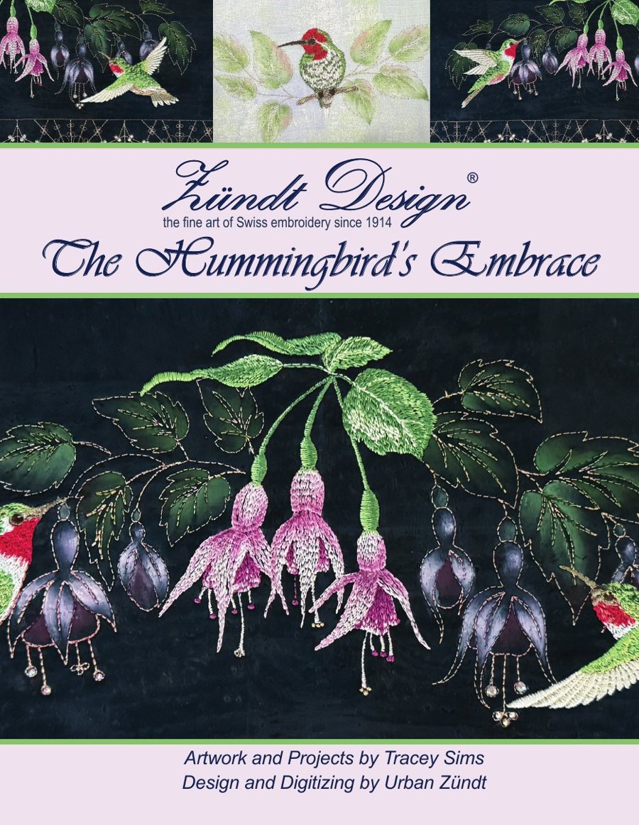 Front cover of The Hummingbird's Embrace project book