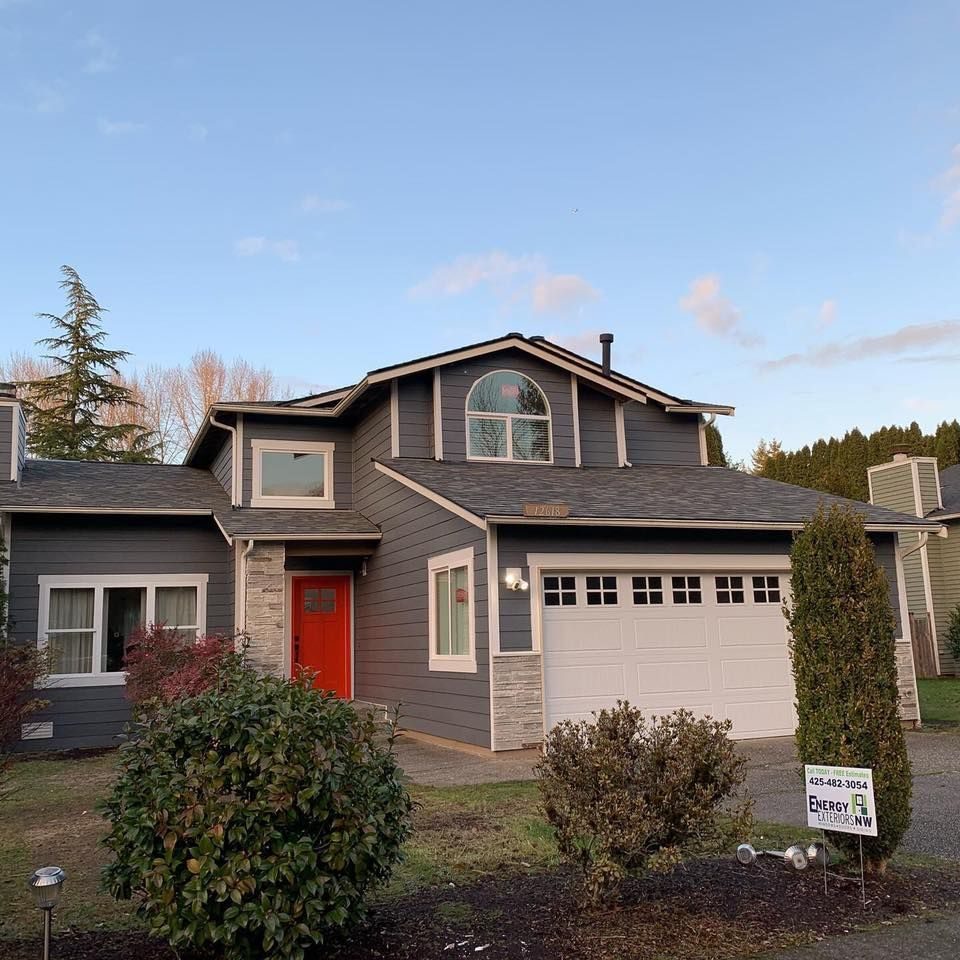 Recent exterior remodeling project