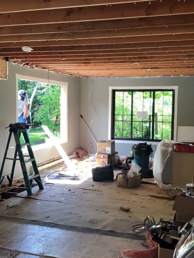 Recent exterior remodeling project