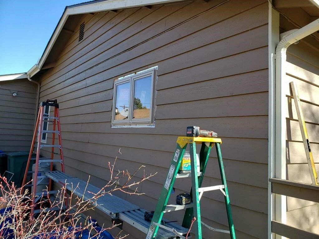Recent exterior remodeling project
