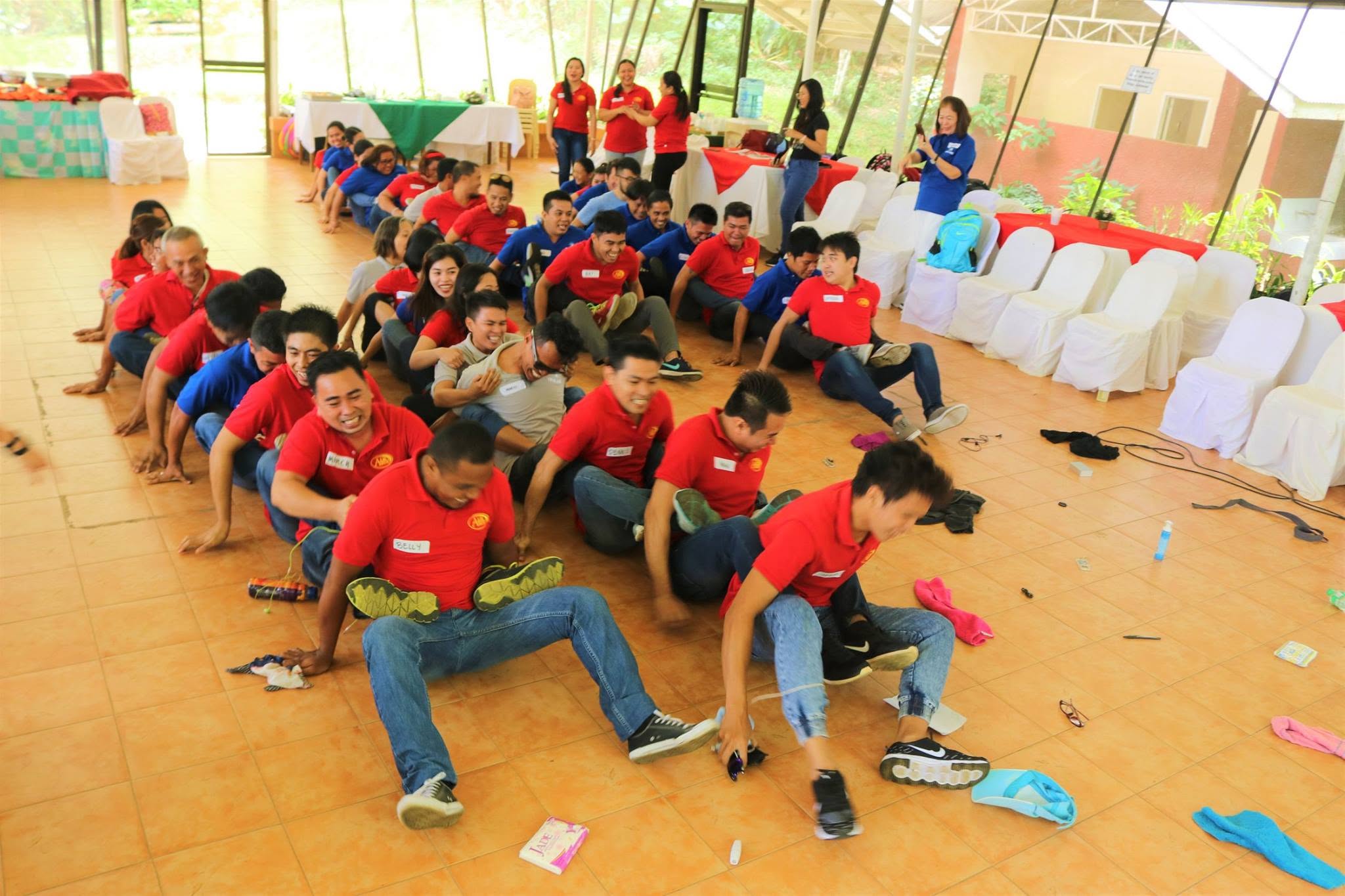 Retreat moment