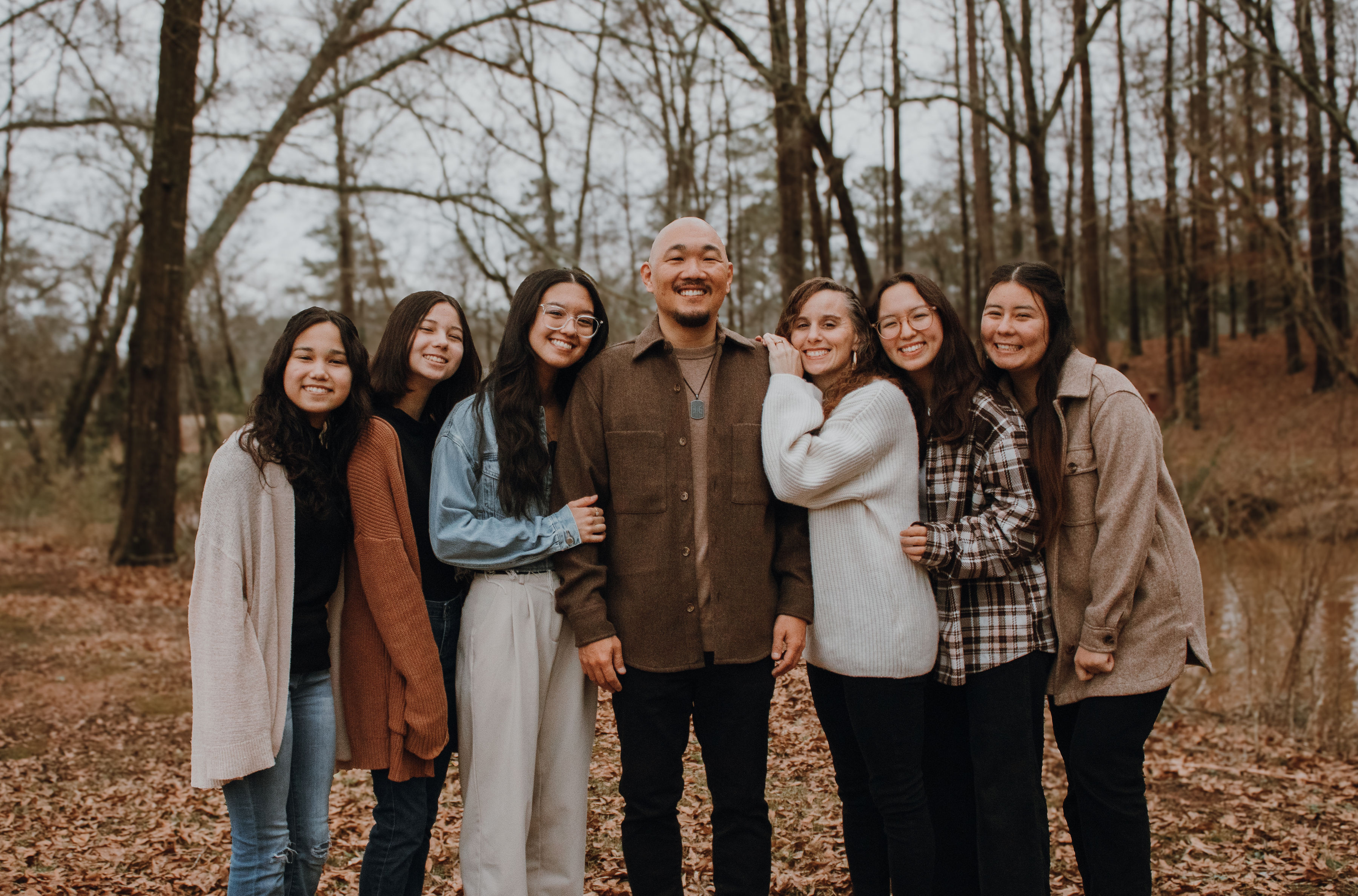 Kris Miyake with his family