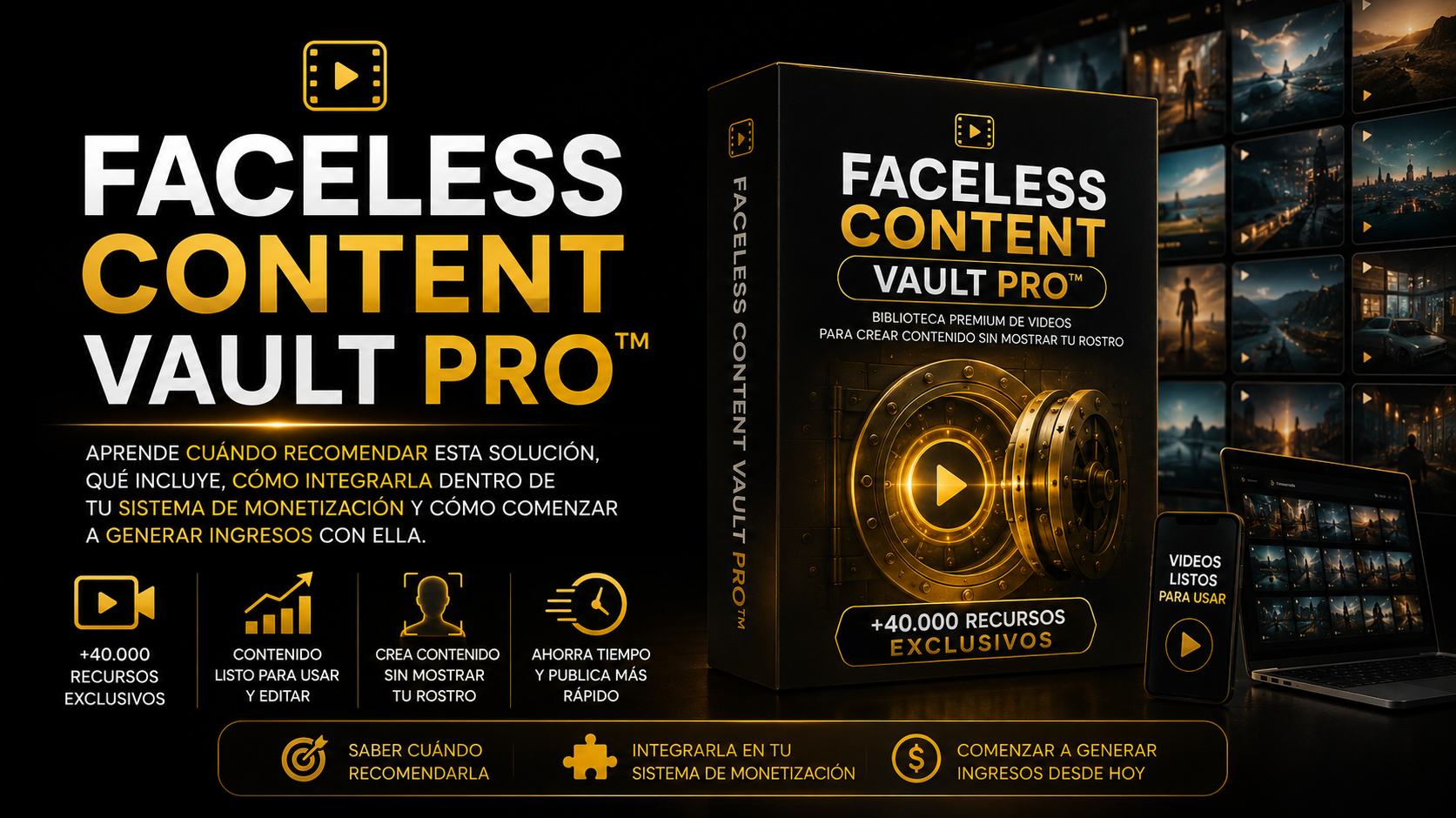 Faceless Content Vault PRO