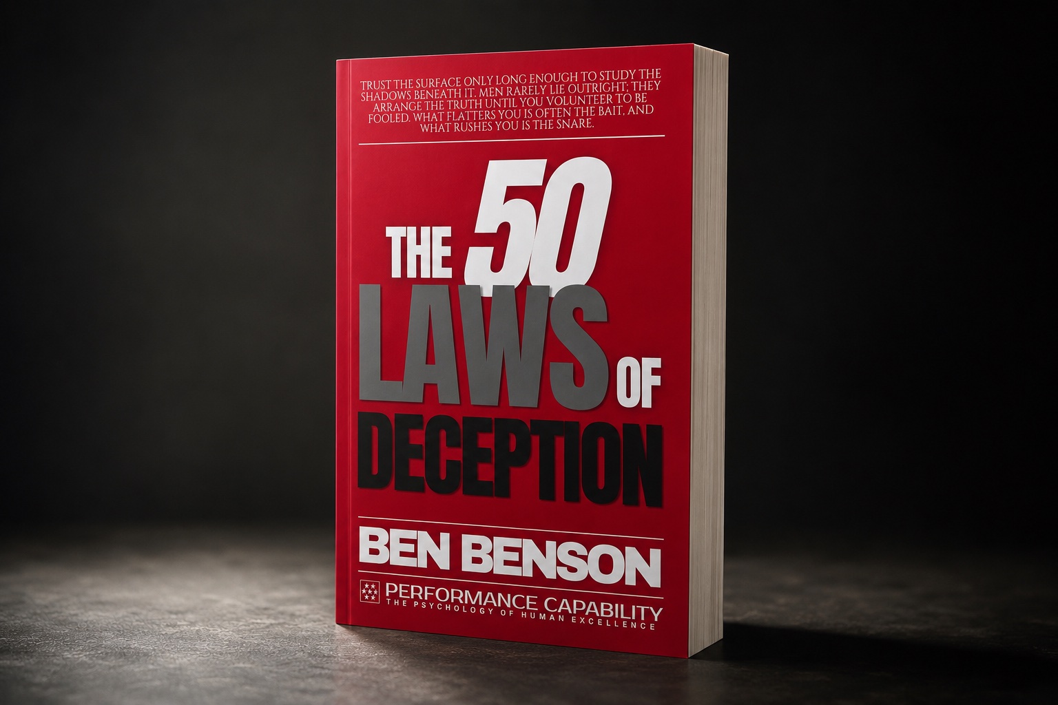 The 50 Laws of Deception, by Ben Benson