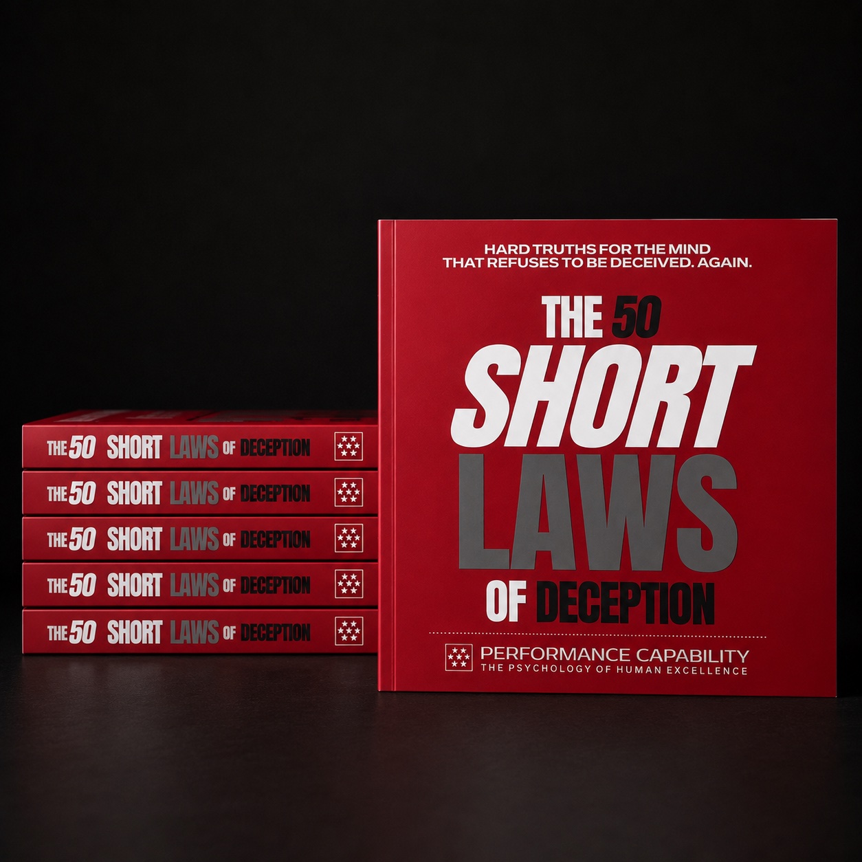 The 50 Short Laws of Deception — field edition cover