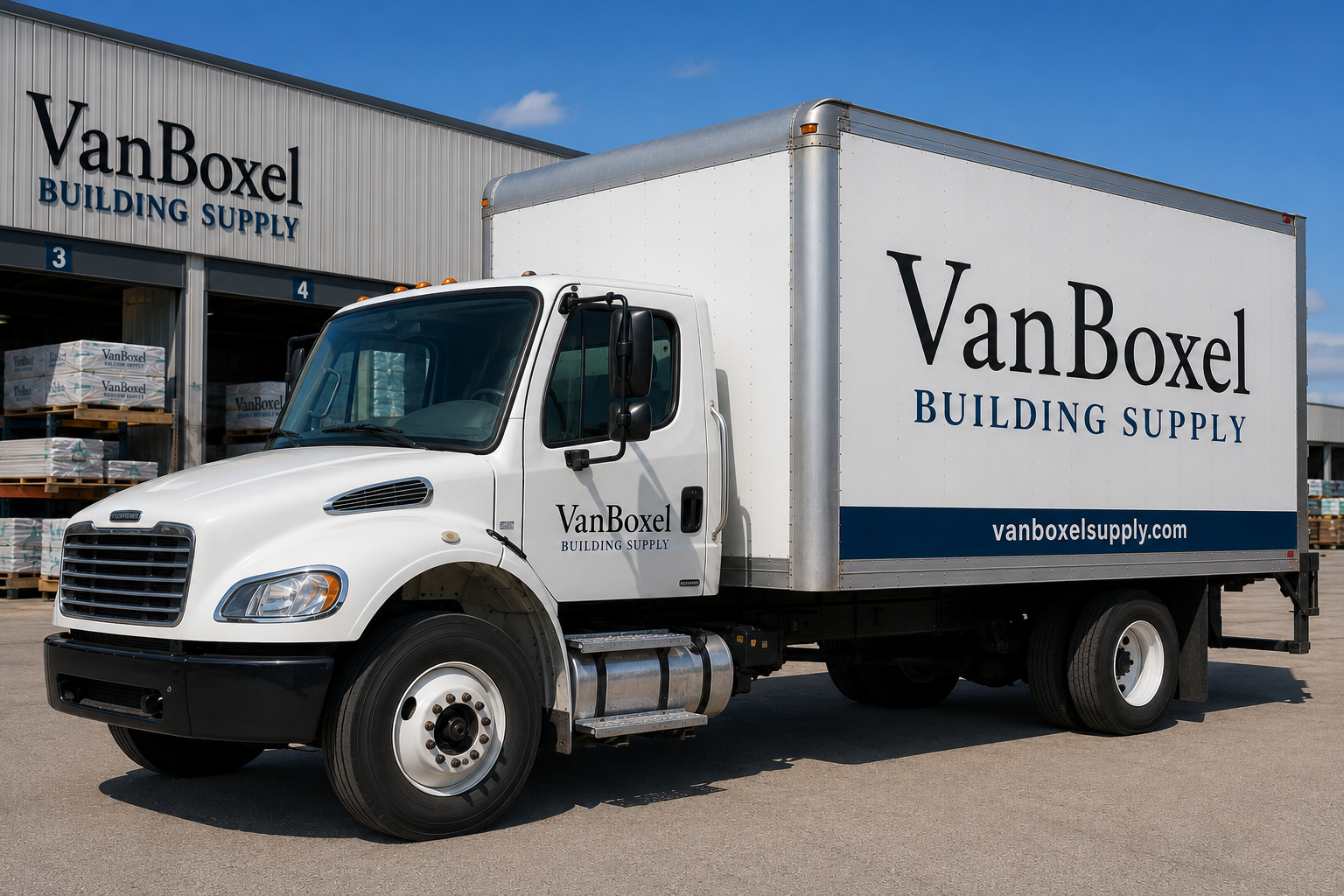VanBoxel Supply truck