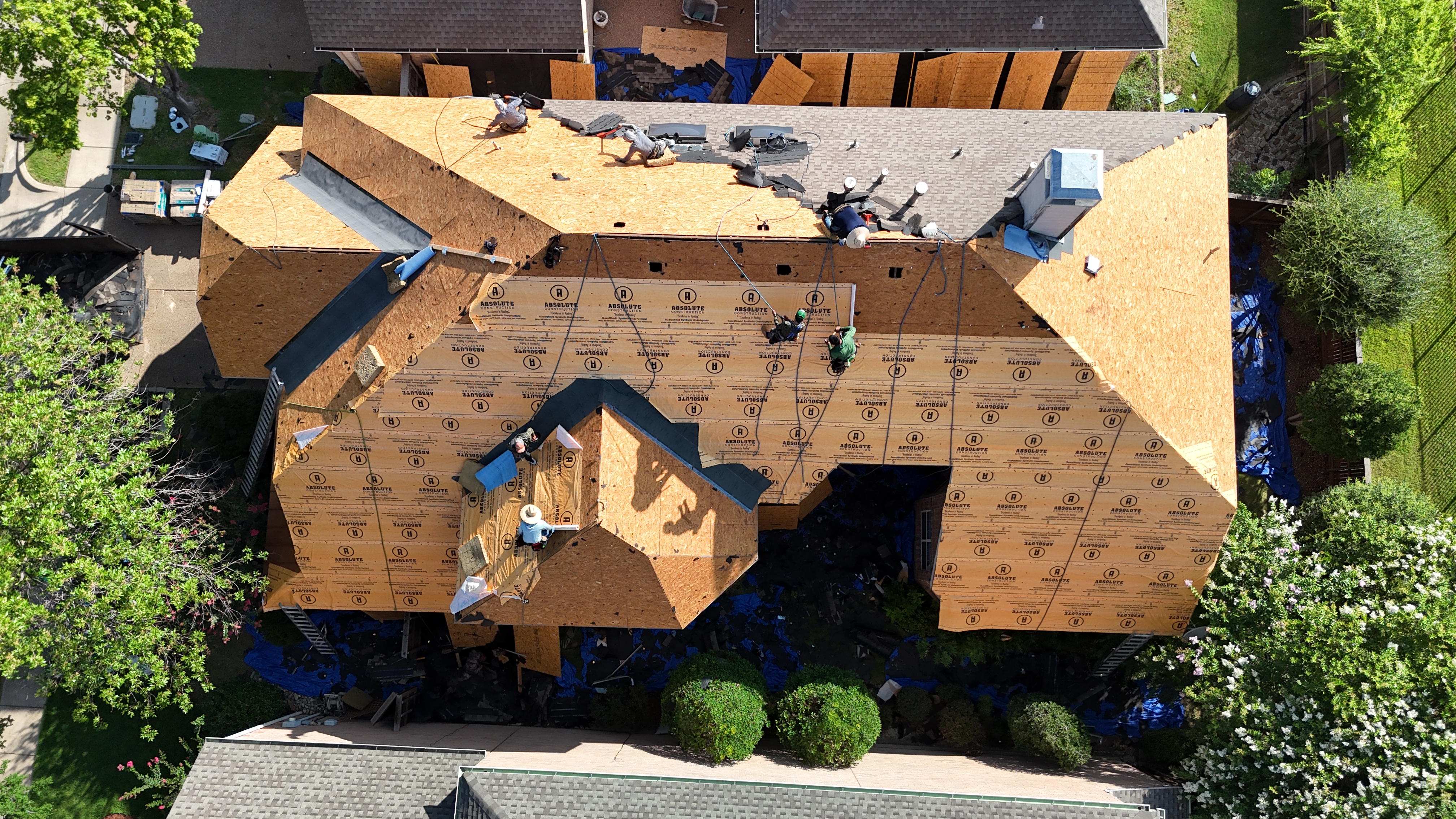 Recent roofing project 1