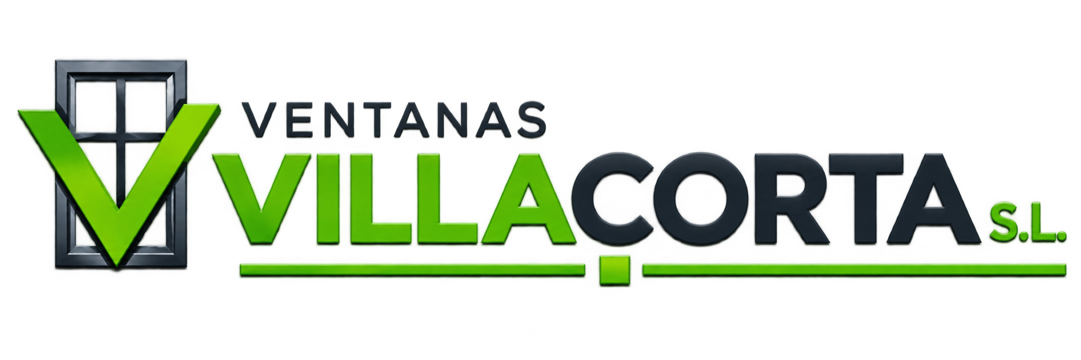 Logotipo principal de Ventanas Villacorta, S.L.