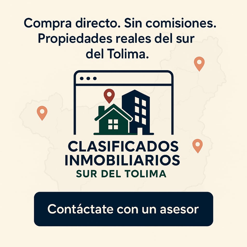 Clasificados Inmobiliarios Sur del Tolima