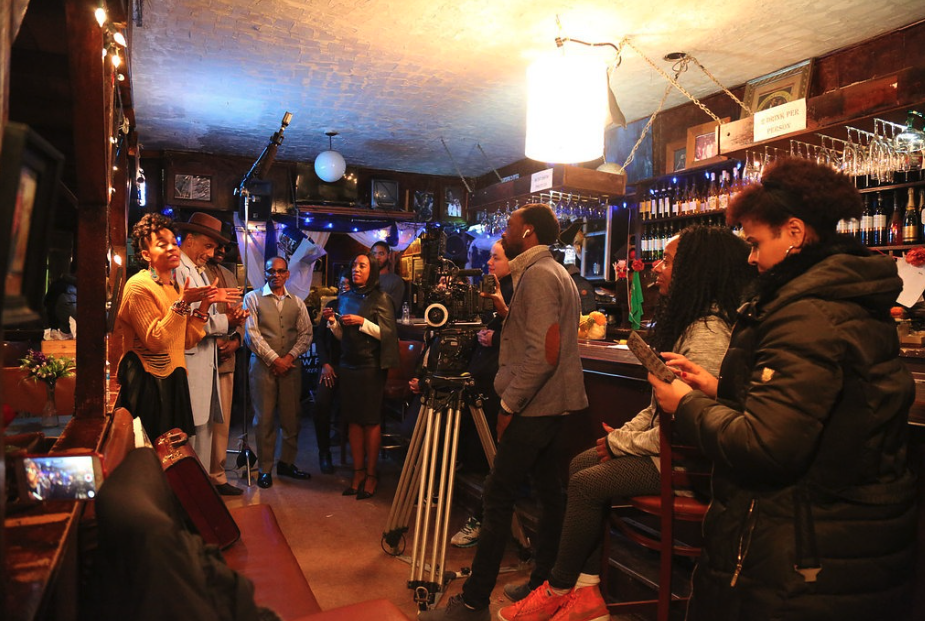 Paris Blues in Harlem Behind The Scene