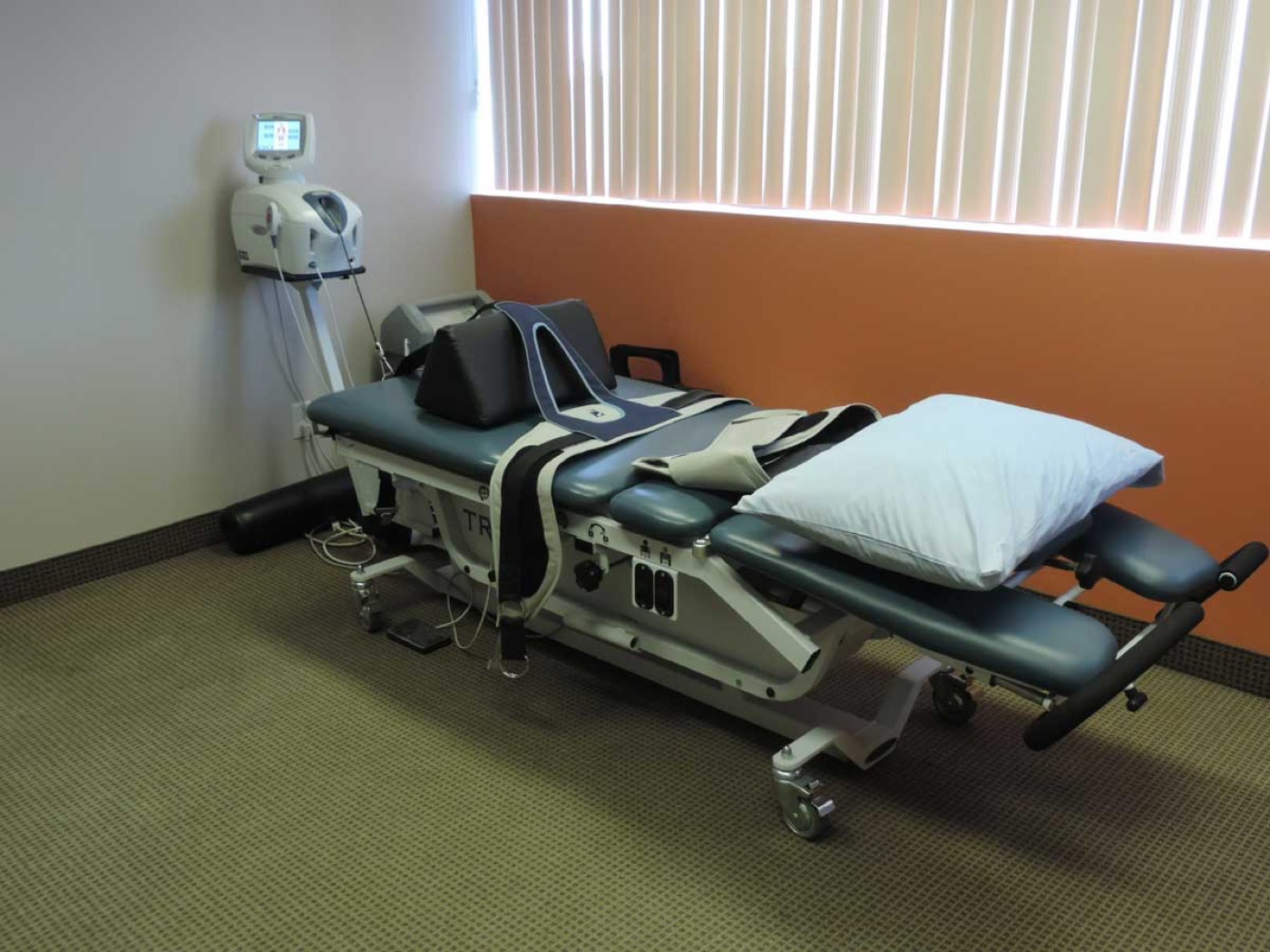 Spinal decompression table at StayFit Physio Merivale