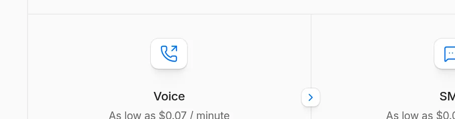 Structurely pricing page usage rates: voice as low as $0.07 a minute, SMS as low as $0.02 a message, email as low as $0.02 per AI email
