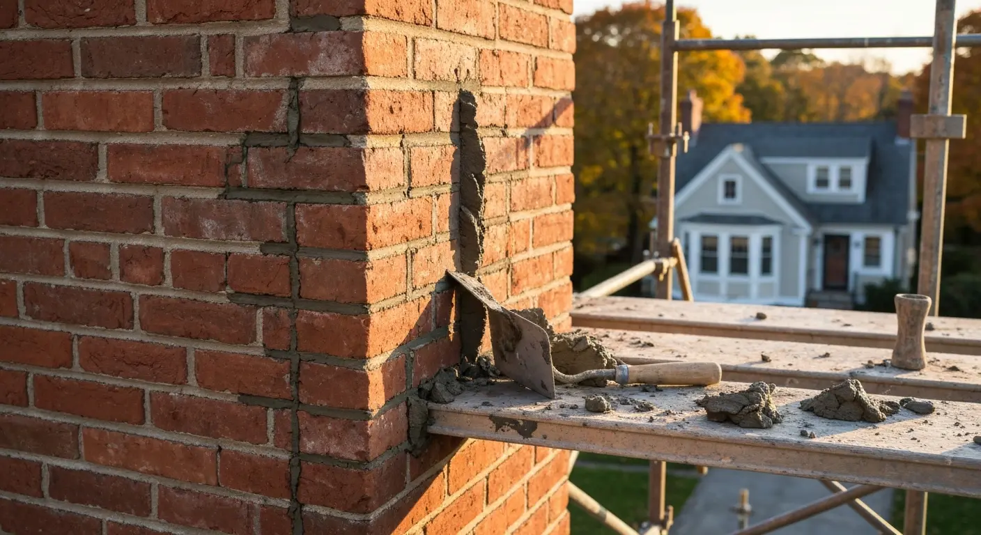 Masonry restoration work