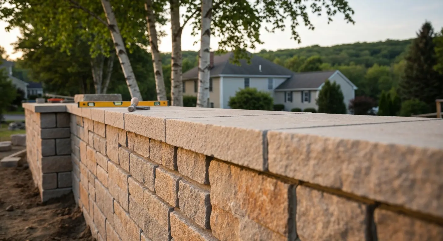 Retaining walls and stone work