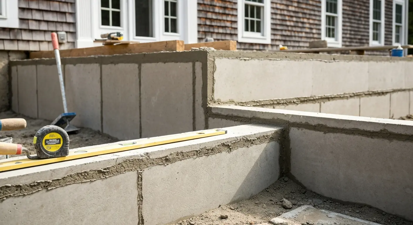 Foundation repair work