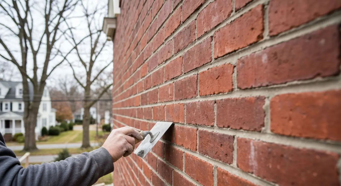 Brick and stone masonry work