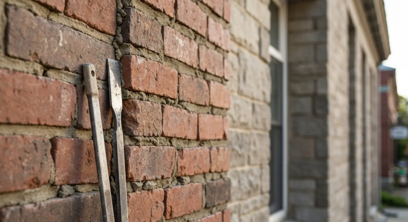 Brick and stone masonry work