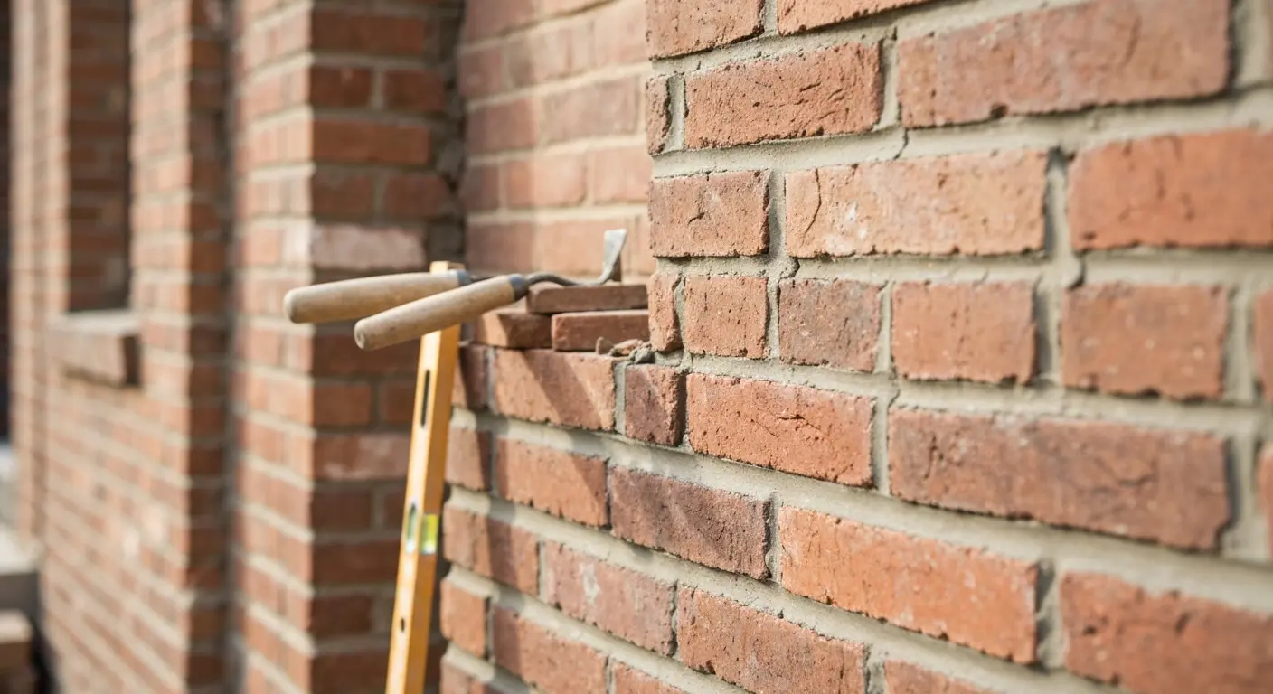 Brick masonry detail