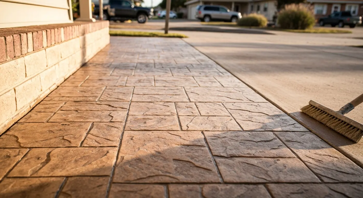 Concrete work and walkways