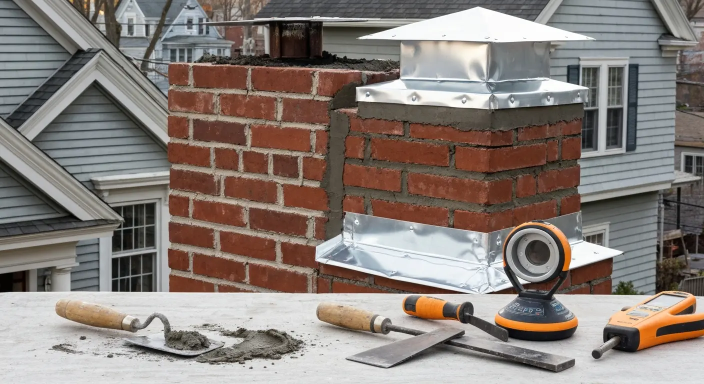 Chimney repair in Ansonia