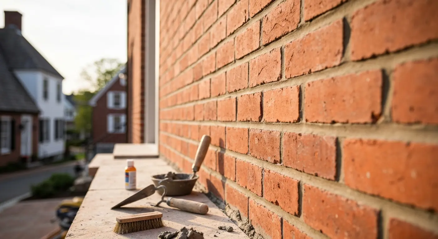 Brick masonry restoration