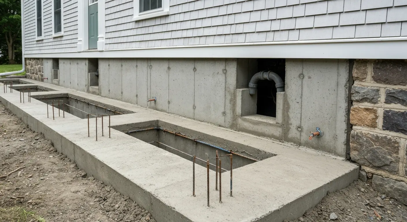 Foundation repair and concrete work
