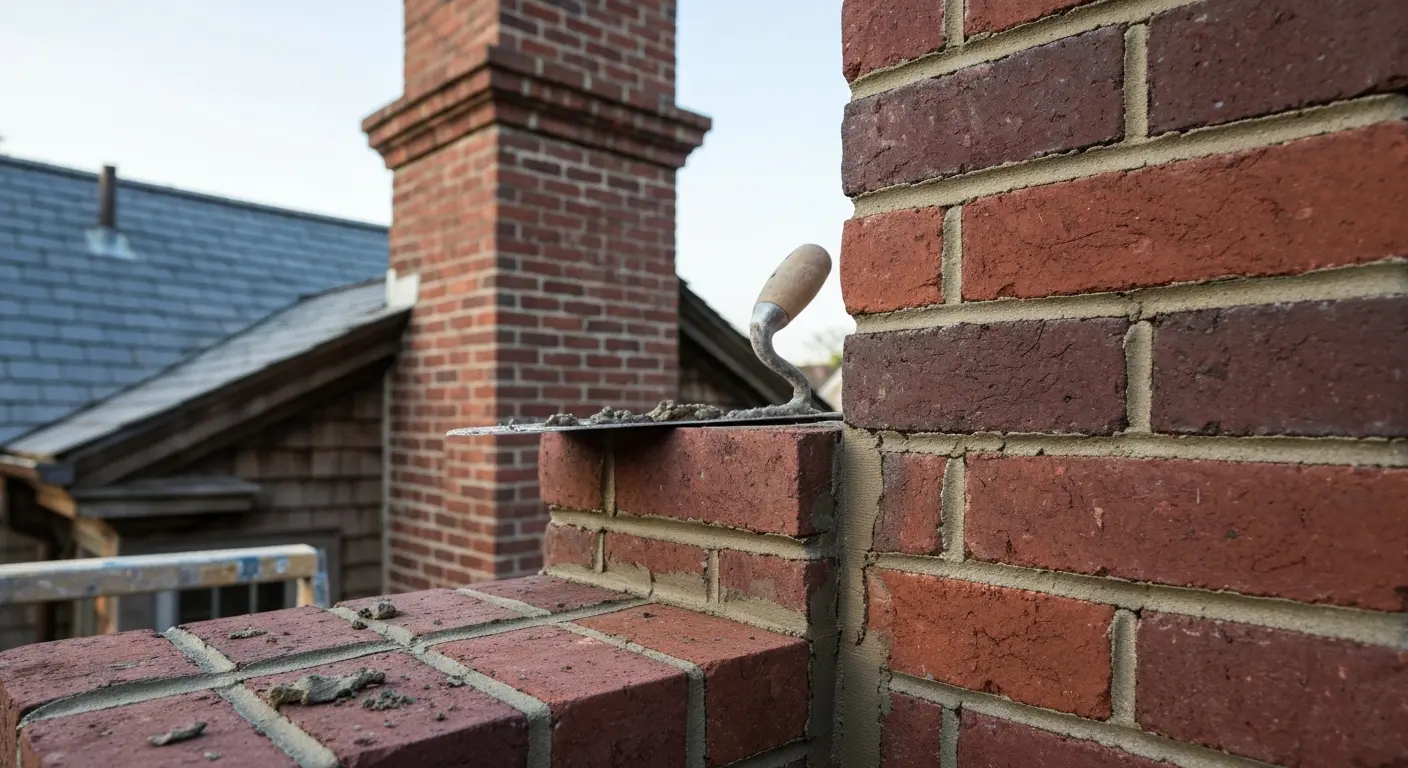 Brick masonry work in Woodbridge